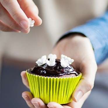 Blumen Kuchendekor - GLUTENFREIE Tortendeko