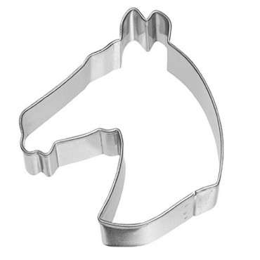 Horse head cookie cutter - Pony Cookies