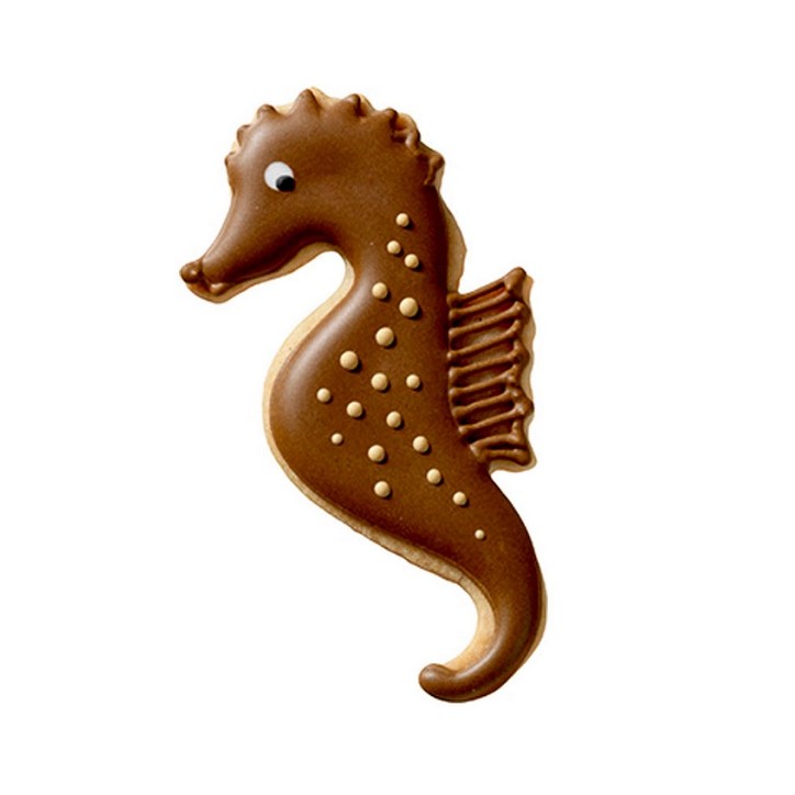 Seahorse Cookie Cutter Birkmann - Nautical Cookies