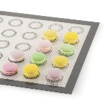 Silikomart Macaron Fibreglas Baking Mat, 30x40