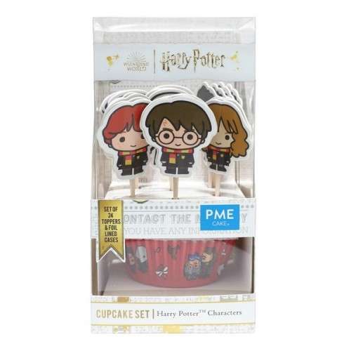 PME Harry Potter Characters Cupcake & Topper Set, 24 pcs