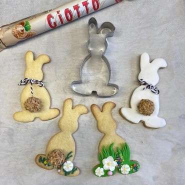 11.5cm Easter Bunny Metal Cookie Cutter 143678