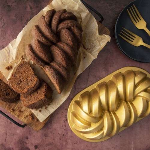 Nordic Ware 75th Anniversary Braided Loaf Pan