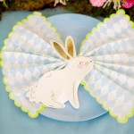 PartyDeco Bunny Paper Napkins, 20 pcs