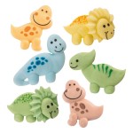 Günthart Dinosaur Sugar Decorations, 6 pcs