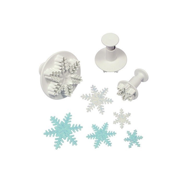 Snowflake Plunger Cutter Sugarcraft