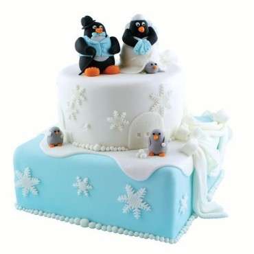 Schneeflocken Fondantausstecher mit Auswerfer