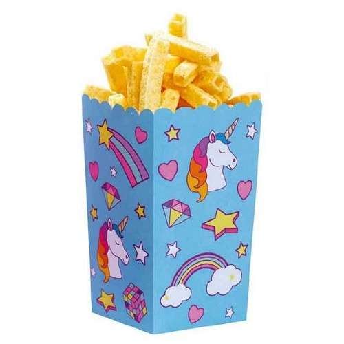 Decora Einhorn Popcorntüten, 6 Stück