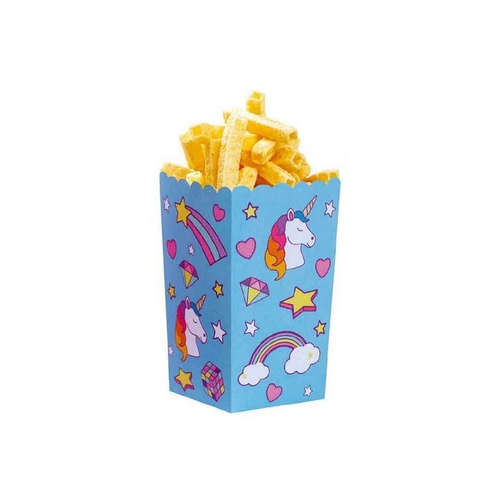 Popcorn Tüten Einhorn