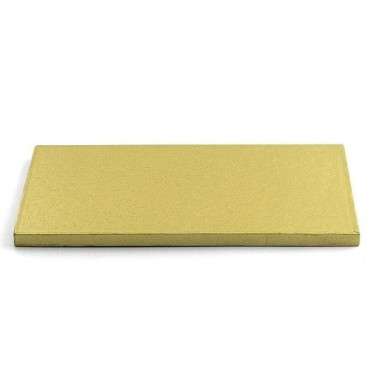 Cakeboard 30x40cm - Tortenplatte Rechteckig Gold