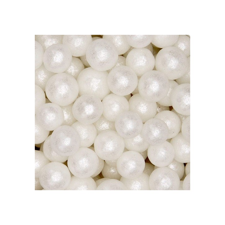 Mother of Pearlized Sugar Pearls Large