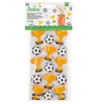 Decora 12.5x24cm Soccer Treat bags, 20 pcs