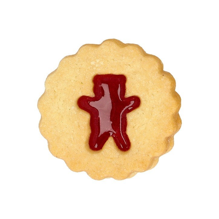 Teddybär Linzer Keksausstecher - Spitzbubenausstecher Teddy