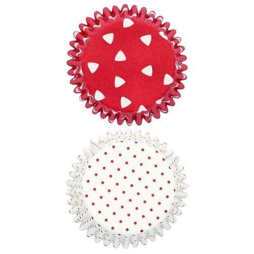 Birkmann Cupcake Papierbackförmchen Rot, 100 Stück