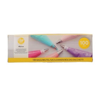 Wilton Disposable Decorating Bags, 40.6cm, 100 pcs