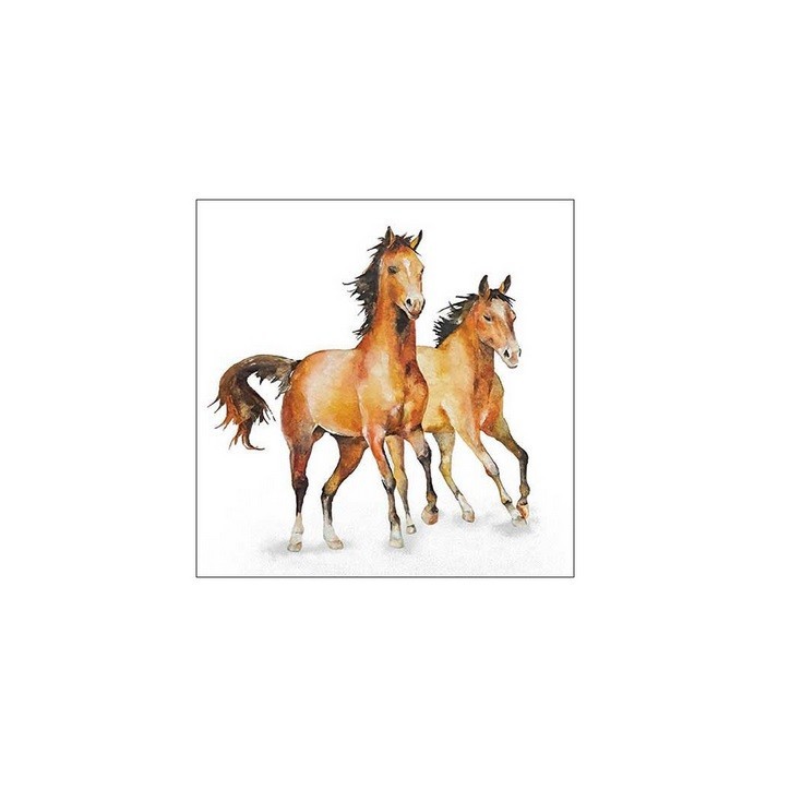 Ambiente Wild horses Paper Napkins, 20 pcs