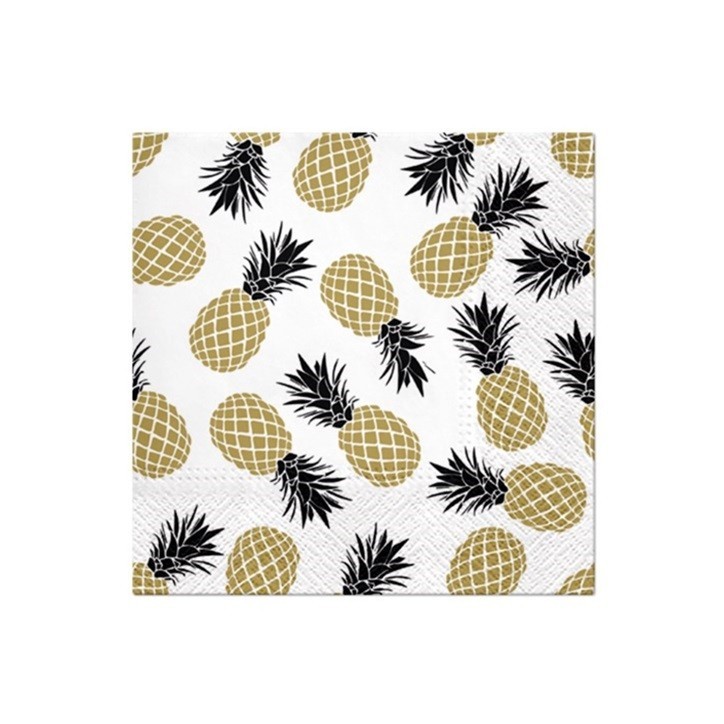 Tropical Pineapple Napkins, 20 pcs