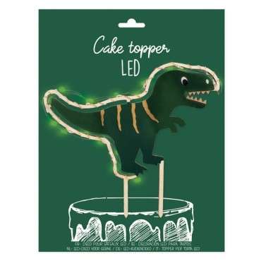 Tortentopper Dinosaurier T-Rex mit LED