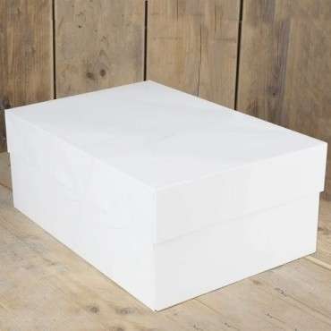 Buy Bulk Cake Boxes 25cm - Cake Boxes White 25 pcs - Cakeboxes buy more pay less