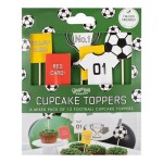 Ginger Ray Fussball Cupcake Topper 12-teilig