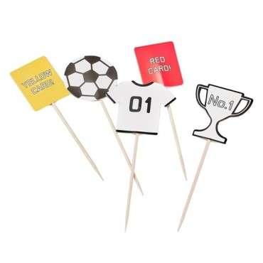 Cake Topper Soccer Set