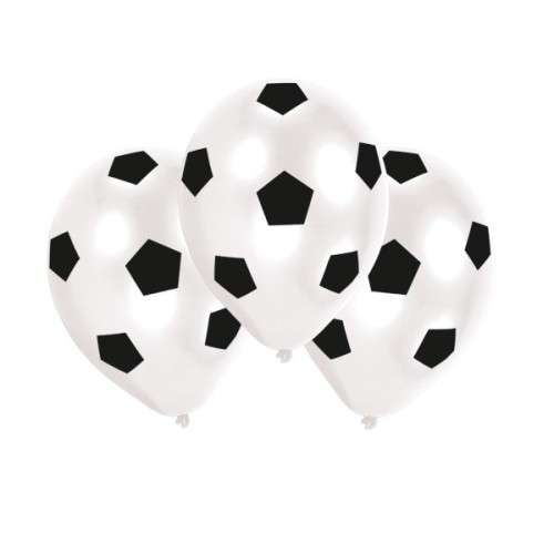 Amscan Football Kick it Balloons, 6 pcs