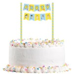 Amscan Bluey Cake Bunting Topper