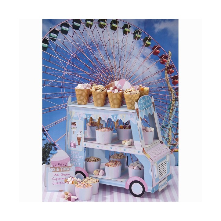 Eiscreme Truck Etagere - Street Stall Ice Cream Etagere 🍦🚐