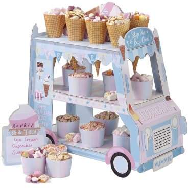 Eiscreme Truck Etagere - Street Stall Ice Cream Etagere 🍦🚐