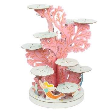 Talking Tables Mermaid & Coral Reef Cake Stand | Magical Party Décor