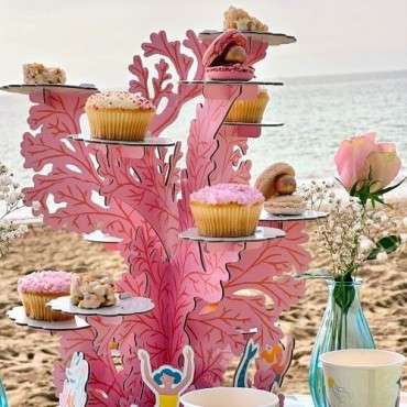 Einhorn Cupcake Etagere PASTEL-CAKESTAND