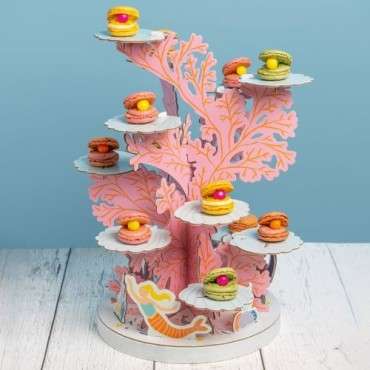 Talking Tables Mermaid & Coral Reef Cake Stand | Magical Party Décor