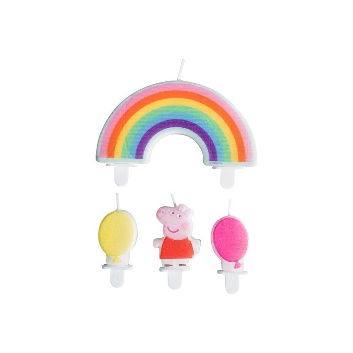 Peppa Pig Birthday Candles - Peppa Pig Cake Decoration