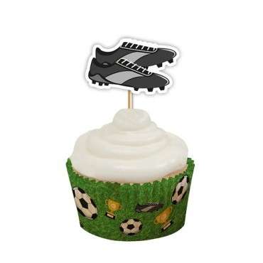 Cake Topper Soccer Set