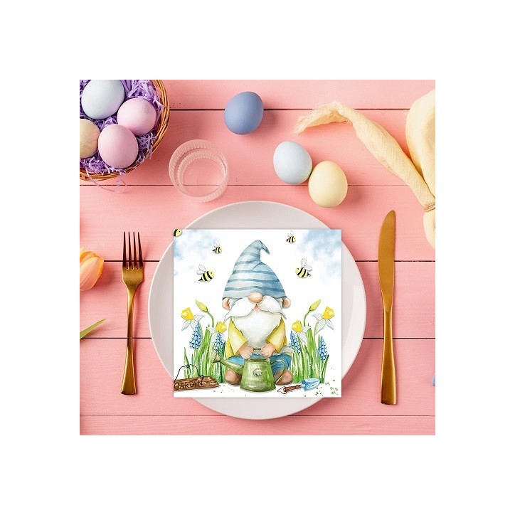 Napkins Garden Gnome - Summer Napkins