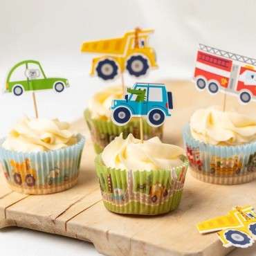 Cars Baking Cups