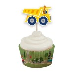 Anniversary House Transport Cupcake Topper, 12 pcs