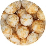 FunCakes 15mm Choco Crispy Pearls - Matt Gold Splash, 130g