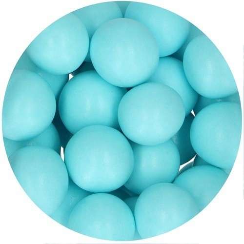 FunCakes 15mm Choco Crispy Pearls - Pearl Blue, 130g