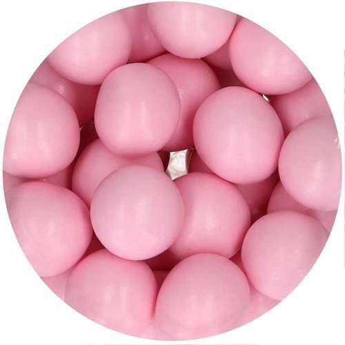 FunCakes 15mm Choco Crispy Pearls - Pearl Pink, 130g