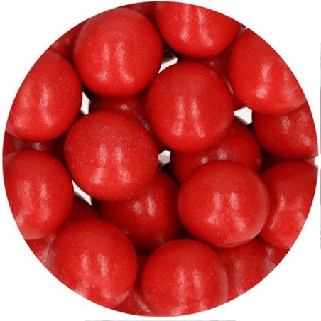 Red Chocolate Pearls - Cake Decoration LOVE / Wedding