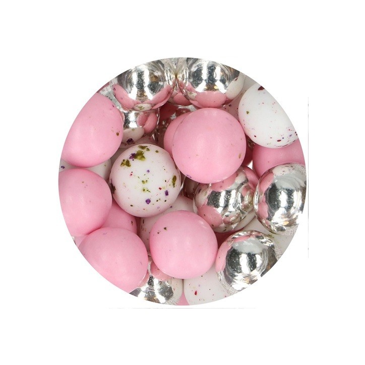 Girly Glam Choco Crispy Balls - Edible Pearls for Cake Decorating