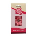 FunCakes Edible Wafer Flowers Rose, 6 pcs