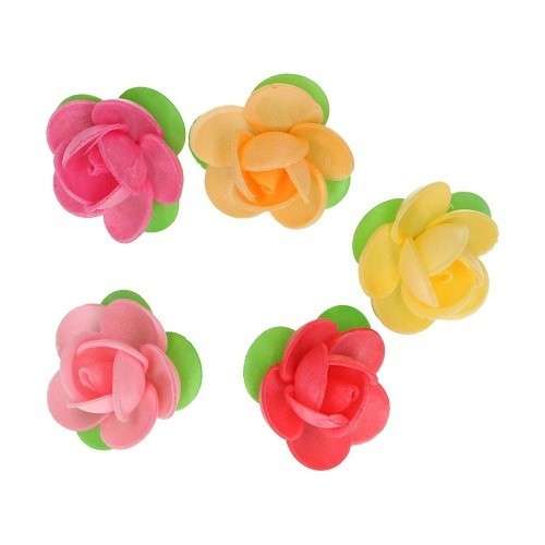 FunCakes Edible Wafer Flowers Camellia, 5 pcs