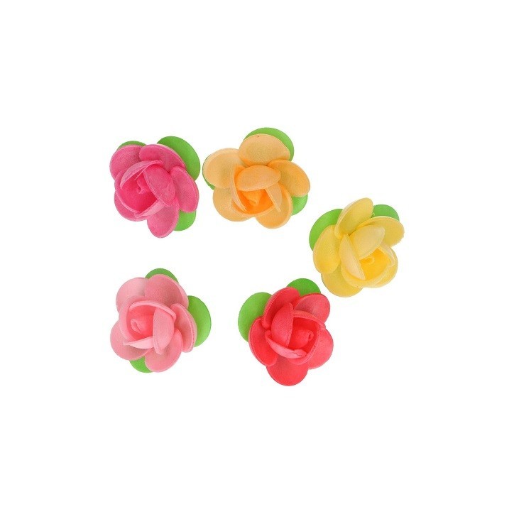 Edible Wafer Flowers Camellia - Flower Cake Decoration