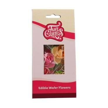 Edible Wafer Flowers Camellia - Flower Cake Decoration