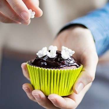 Mini Flower Cake Decoration GLUTEN FREE - Spring Baking Sprinkles