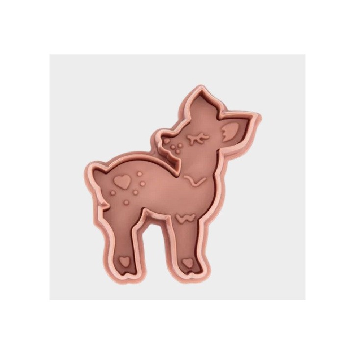 Städter 3D Deer Cookie Cutter