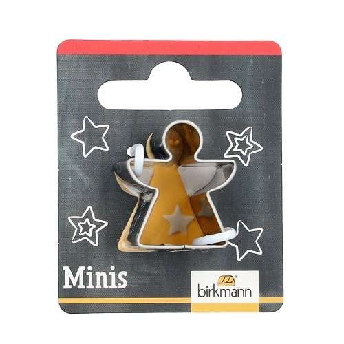 Birkmann Mini Angel Cookie Cutter, 27mm