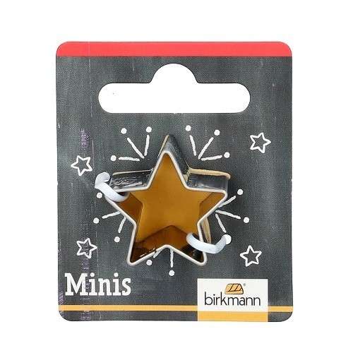 Birkmann Mini Star Cookie Cutter, 25mm